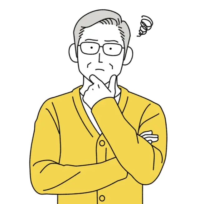 悩む理事長